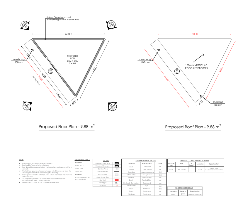 Architectural drawing sample 1